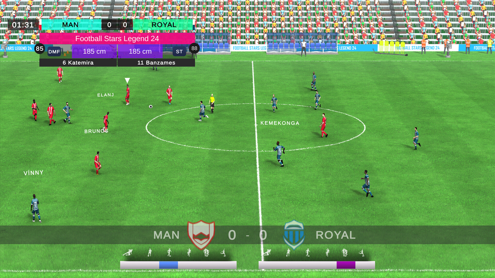 足球模拟游戏《足球明星传奇24》Steam页面上线 支持简中