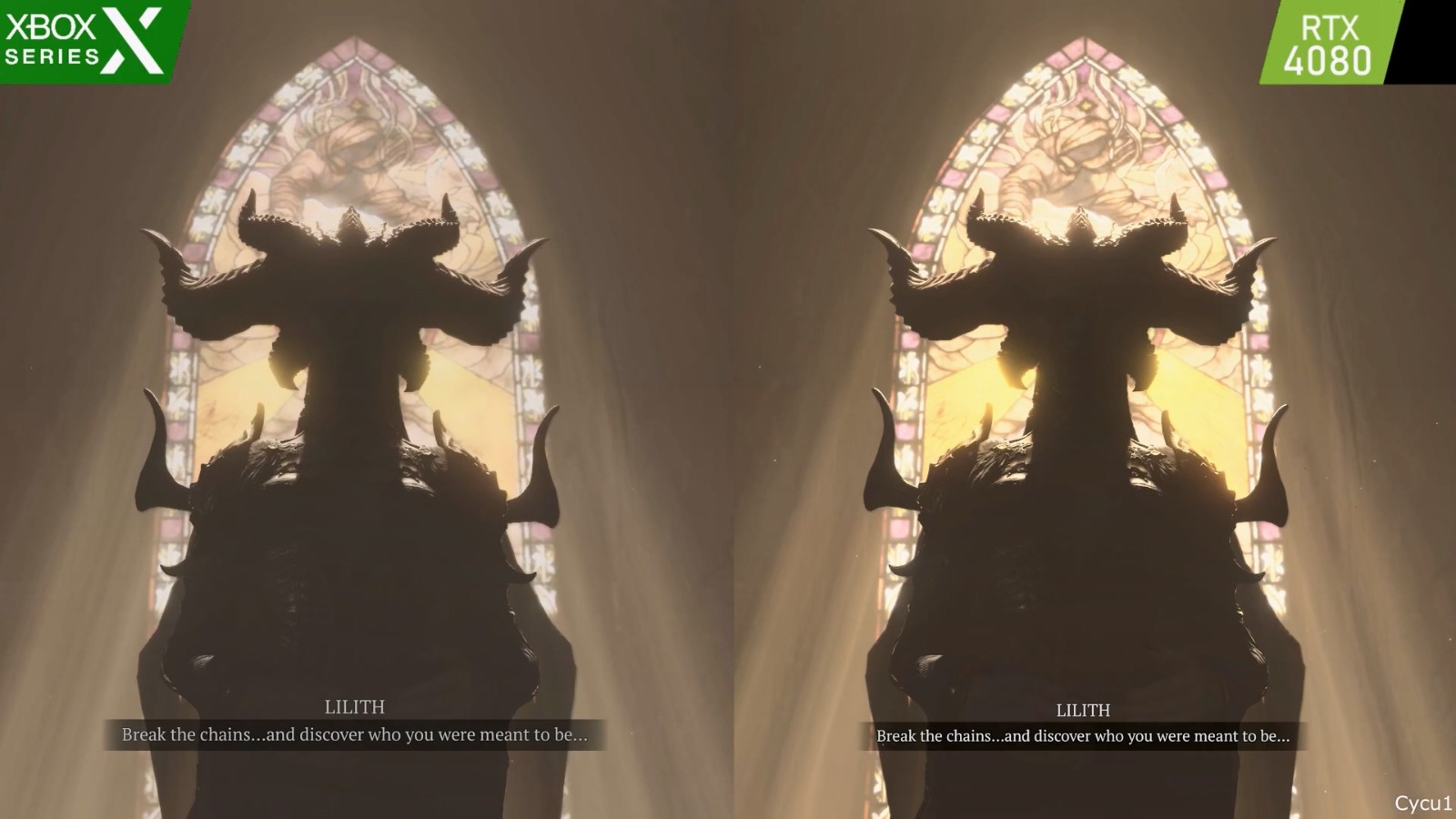 《暗黑破坏神4》XSX和RTX 4080画面对比