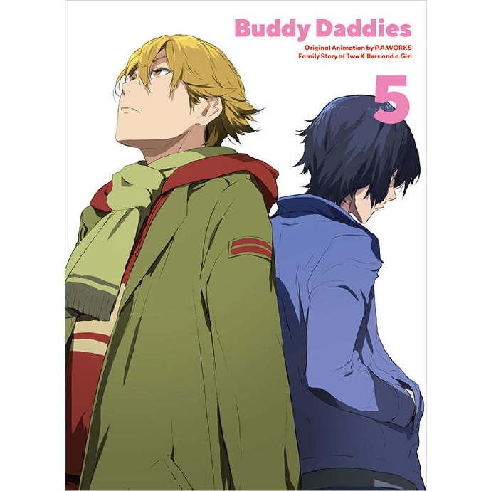 《Buddy Daddies》公开Blu-ray&DVD第五卷封面