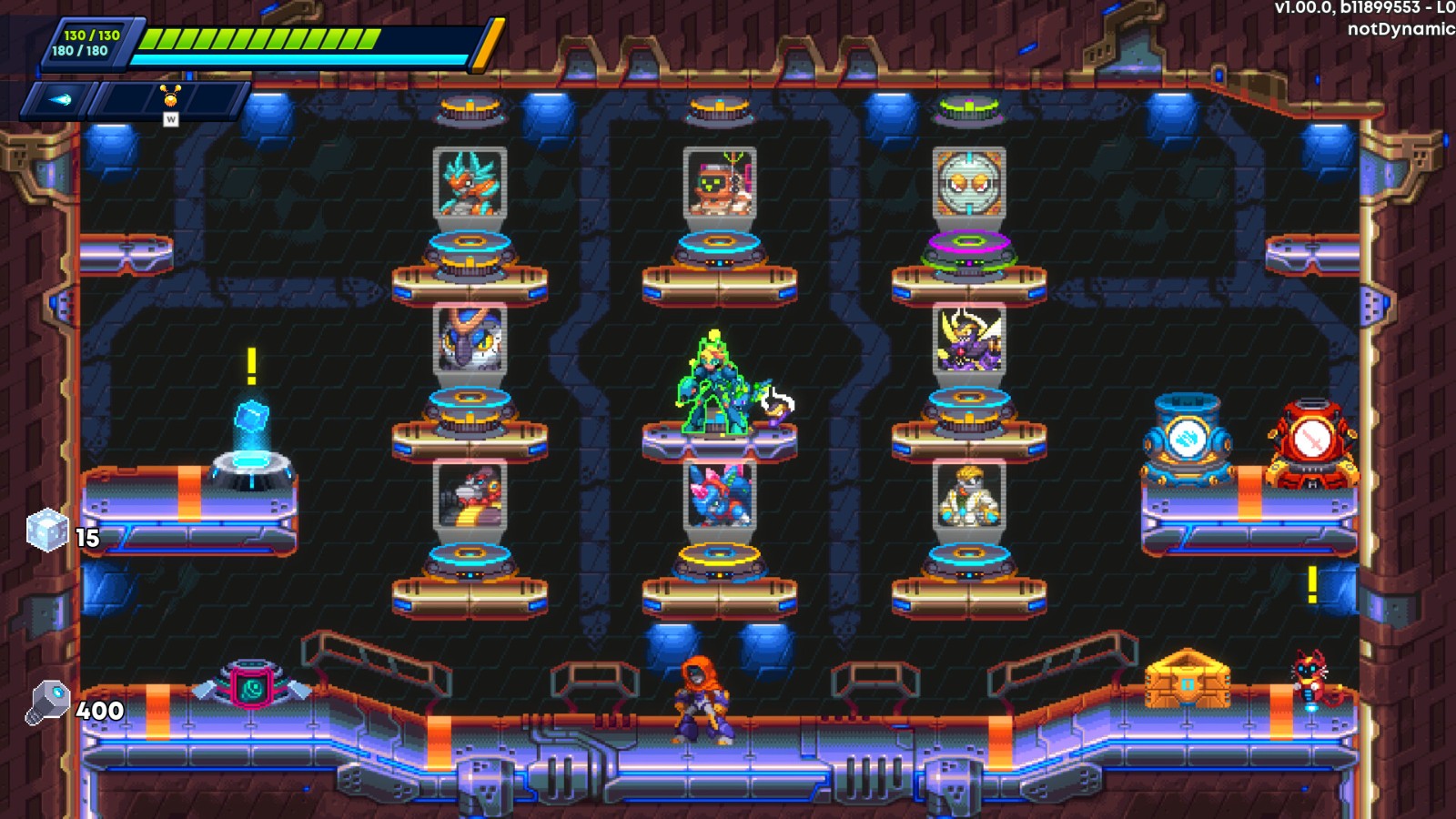 仿洛克人肉鸽动作《30XX》steam发售 限时8折优惠