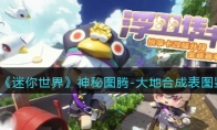 《迷你世界》攻略——神秘图腾-大地合成表图鉴